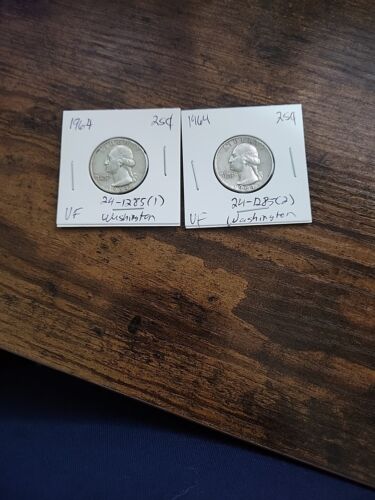 1964 Washington Quarter, VF, .900 Silver ***ONE COIN ONLY!!!***