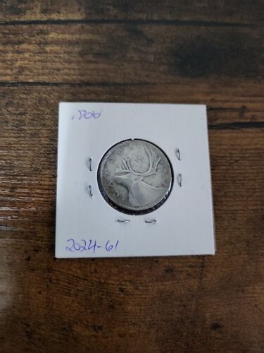 1944 Canada 25 Cents, George VI, VF, .800 Silver