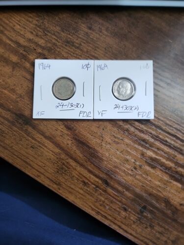 1964 Roosevelt Dime, XF, .900 Silver ***ONE COIN ONLY!!!***