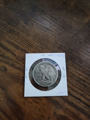 1943 Walking Liberty Half Dollar, VG, .900 Silver
