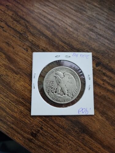 1945-S Walking Liberty Half Dollar, F, .900 Silver