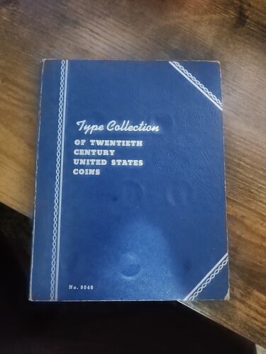 Classic Whitman Type Collection of the Twentieth Century US Coins Folder