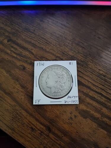 1921 Morgan Dollar, VF, .900 Silver