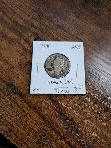 1944 Washington Quarter, AG, .900 Silver